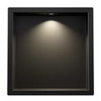 Inbouwnis Wiesbaden Demis 30x30x7cm Met Led Mat Zwart, Doe-het-zelf en Verbouw, Sanitair, Ophalen of Verzenden, Nieuw, Bad