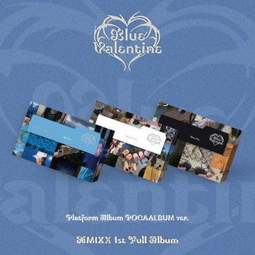 kpop merchandise - Nmixx - Nmixx blue valentine (platform..., Verzenden, Zo goed als nieuw