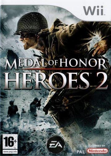 Wii Medal of Honor Heroes 2, Spelcomputers en Games, Verzenden, Zo goed als nieuw