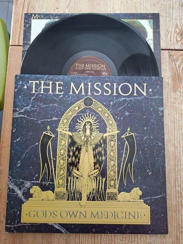 The Mission - Gods Own Medicine -Rare 1986 UK FIRST pressing, Nieuw in verpakking