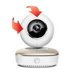 Babyfoon met camera - Baby monitor - Baby camera - Wit - Mot, Kinderen en Baby's, Verzenden, Zo goed als nieuw