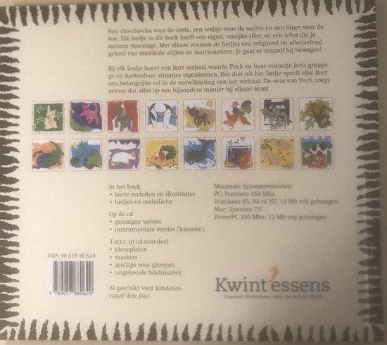 Kriebel, kriebel, snorrebaard (boek en CD/CD-rom) H. Wever, Boeken, Kinderboeken | Baby's en Peuters, Gelezen, Verzenden