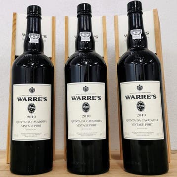 2010 Warres, Quinta da Cavadinha - Vintage Port - Gebotteld, Nieuw