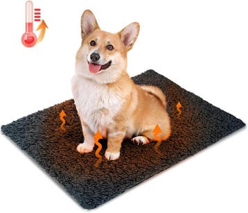 Vetbed Hond – Hondenmat - Warmtedeken Hond - 70x50 cm – Grij, Dieren en Toebehoren, Verzenden, Zo goed als nieuw