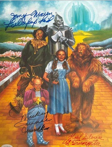 Wizard of Oz - Jerry Maren, Mickey Carroll, Karl Slover -, Nieuw