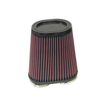 K&N Universeel Luchtfilter Ovaal/Konisch 60mm dubbele aanslu, Auto-onderdelen, Verzenden, Nieuw