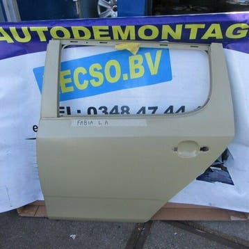 Fabia 2007 tm 2014 Links Achter Portier Kaal 5J6833051, Verzenden, Nieuw