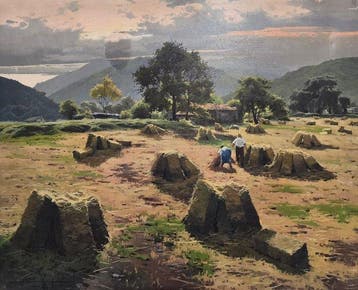 Ramon Pujol (1947) - Tarde de cosecha