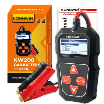 Konnwei KW208 12V accutester – 100–2000 CCA, Ophalen of Verzenden, Nieuw