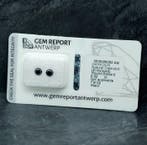 Zonder minimumprijs - 2 pcs Diamant (Kleurbehandeld) - 0.90, Sieraden, Tassen en Uiterlijk, Edelstenen, Nieuw