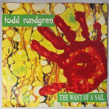 Todd Rundgren - The want of a nail - Single, Cd's en Dvd's, Verzenden, Nieuw in verpakking