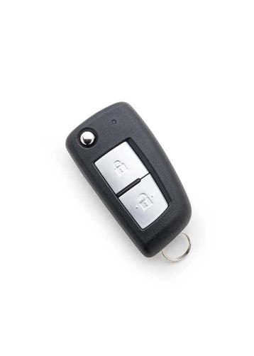 Nissan Micra (2017-2022) klapsleutel, 2 knop remote, Ophalen, Nieuw