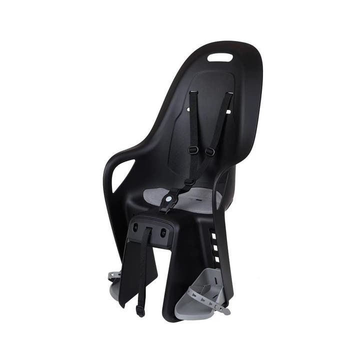 Polisport Maxi Koari MIK HD Zwart/Grijs Achterstoeltje, Fietsen en Brommers, Fietsaccessoires | Fietsstoeltjes, Nieuw, Verzenden