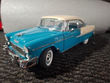 Franklin Mint 1:24 - Modelauto - Chevrolet Bel Air 1955, Nieuw