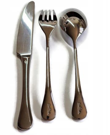 2dekans | Rosenthal Bestekset 3-delig (mes 22 cm, vork 20, Ophalen of Verzenden, Zo goed als nieuw