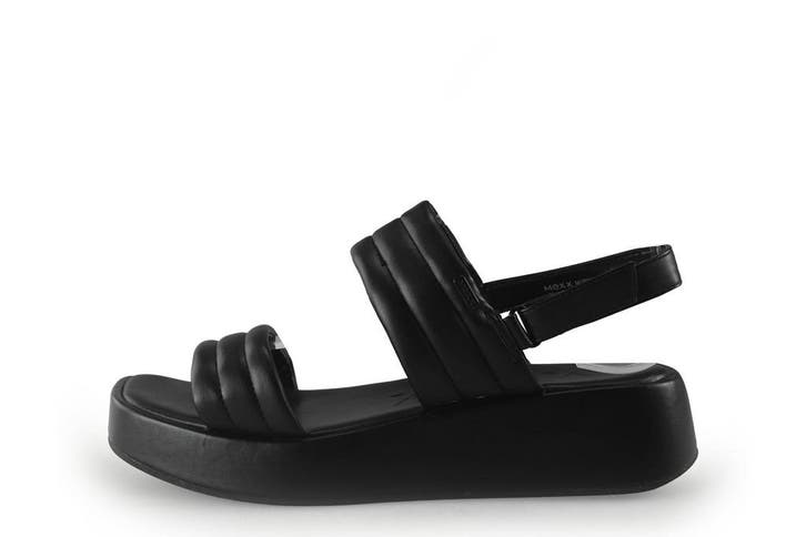Mexx Noe Sandalen in maat 38 Zwart, Kleding | Dames, Schoenen, Zwart, Zo goed als nieuw, Sandalen of Muiltjes, Verzenden