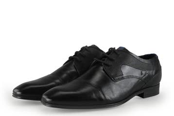 Bugatti Veterschoenen in maat 44 Zwart, Bugatti, Verzenden, Zwart, Zo goed als nieuw