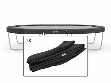 Trampoline Rand ovaal Berg Champion Grand 470x310 cm Grijs, Ophalen of Verzenden, Nieuw