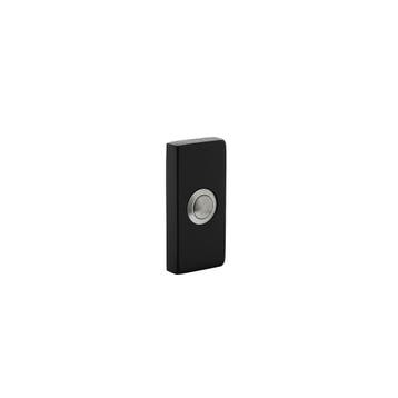 Intersteel deurbel rechthoekig 65x30x10mm verdekt - RVS/mat, Huis en Inrichting, Deurbellen, Verzenden, Nieuw