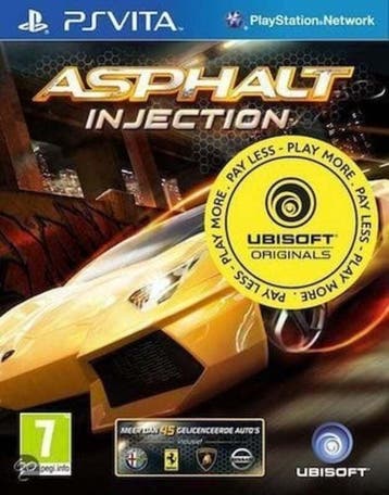 Asphalt Injection (PS Vita Games), Spelcomputers en Games, Ophalen of Verzenden, Zo goed als nieuw