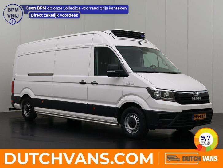 MAN TGE Koelwagen 2.0TDi | wit, Auto's, Bestelauto's, Lease, Automaat, BTW verrekenbaar, Diesel, Wit, Euro 6, MAN