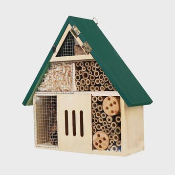 Houten Bijenhotel en Insectenhotel - Weerbestendig - Tuindec