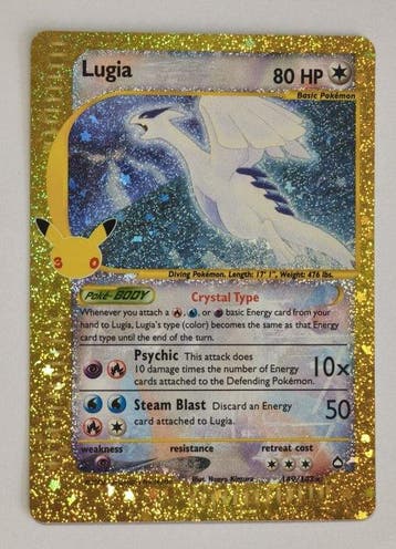 Pokémon Card 30th Celebration - Lugia 149/147, Nieuw