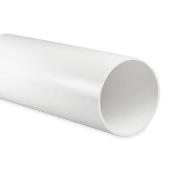 Kunststof ventilatiebuis rond Ø 125mm - Lengte 50cm, Doe-het-zelf en Verbouw, Buizen en Afvoer, Verzenden, Nieuw