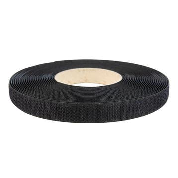Klittenband - 10 Meter Zwart - 20mm Zelfklevend Acryl Haak H, Ophalen of Verzenden, Nieuw