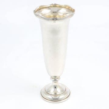 Hicklenton (H.G.) & Philips (S.A.) - Vaas - .925 zilver, Antiek en Kunst