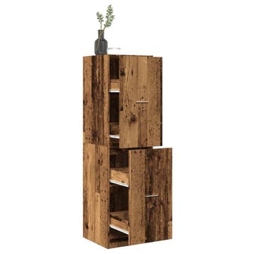 vidaXL Apothekerskast 40x41x144,5 cm bewerkt hout oud, Verzenden, Nieuw
