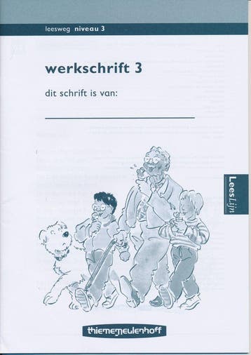 Leeslijn versie 2 Leesweg Werkschrift 3 (per stuk), Verzenden, Nieuw