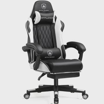 Ergonomische GTPLAYER Gaming Chair met Voetensteun en Verste, Verzenden, Nieuw