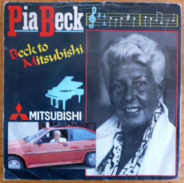 Pia Beck - Beck To Mitsubishi, Cd's en Dvd's, Vinyl | Pop, Gebruikt, Ophalen of Verzenden