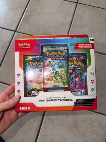 Pokémon - 1 Box - POKEMON BOX PRIMI COMPAGNI DAVVENTURA, Nieuw