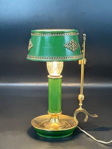 Lampe de table Vintage, d’inspiration Hollywood Regency ou