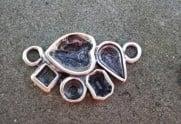 Prachtig ornament 30 x 17mm (Ornamenten voor sieraden), Hobby en Vrije tijd, Kralen en Sieraden maken, Ophalen of Verzenden, Nieuw