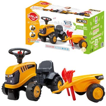 Falk JCB Looptractor Set 1+ (Falk traptrekkers), Ophalen of Verzenden, Nieuw
