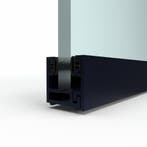 Klikprofiel 25X26X25 incl. kliklat & beglazingsrubbers-3000, Doe-het-zelf en Verbouw, Glas en Ramen, Ophalen of Verzenden, Nieuw