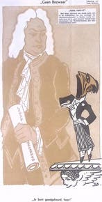 Spotprent over goedgekeurde oratoria in Nazi-Duitsland, Verzenden