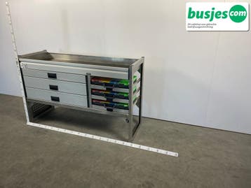 Aluca bedrijfswageninrichting 1500x529x950mm (3160), Ophalen of Verzenden