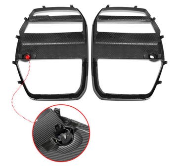 BMW G80 G81 G82 G83 M3 M4 Carbon grill nieren, Verzenden