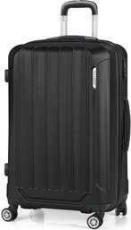 Polo&Sky Trolley Reiskoffer Middelgroot 67cm Zwart, Sieraden, Tassen en Uiterlijk, Koffers, Verzenden, Nieuw