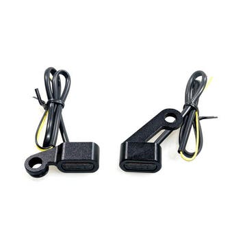 Richtingaanwijzers | Stuurmontage | LED | Zwart | Getint Gla, Verzenden, Nieuw
