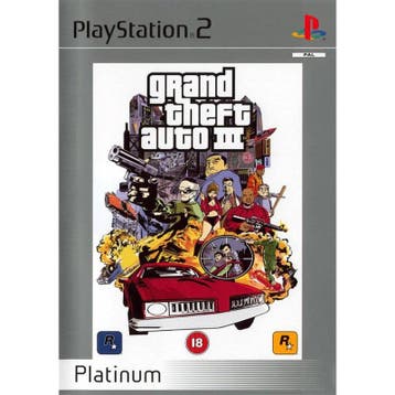 Playstation 2 Grand Theft Auto III, Spelcomputers en Games, Games | Sony PlayStation 2, Verzenden, Zo goed als nieuw