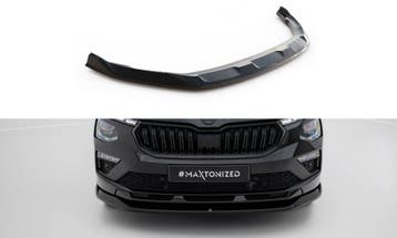 Voorspoiler V.1 Skoda Kamiq Monte Carlo MK1 Facelift Maxton, Auto-onderdelen, Ophalen of Verzenden, Nieuw