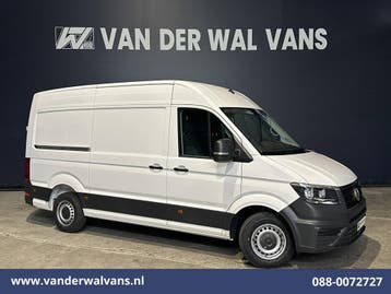 Volkswagen Crafter | 2.0 TDI 141pk L3H3 L2H2 Euro6 Airco |, Auto's, Bestelauto's, Gebruikt, Euro 6, Volkswagen, Wit