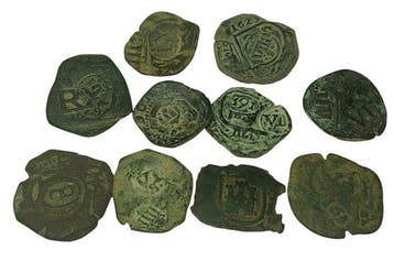 Spanje. 10 Resellos Dinastia de los Austrias Reyes