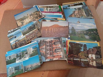 Stad en Landschap - steden uit veel landen - Ansichtkaart, Gelopen