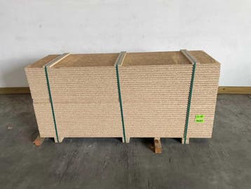Veiling - 36x OSB plaat mes -en groef 205x67,5x2,5 cm, Nieuw